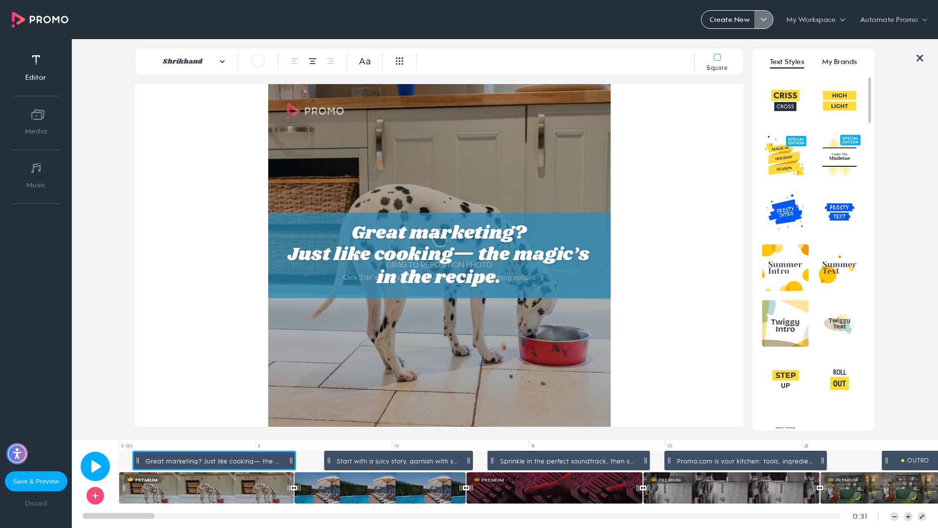 Test failure screenshot